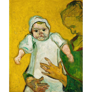 Madame Roulin et son bébé - Vincent van Gogh | Reproduction Tableau Décoration murale affiche copie