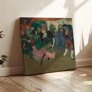 Marcelle Lender dansant le boléro dans Chilperic - Henri de Toulouse-Lautrec | Reproduction Tableau Décoration murale affiche copie