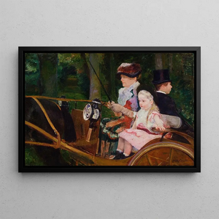 Mary Cassatt - A Woman and a Girl Driving.webp