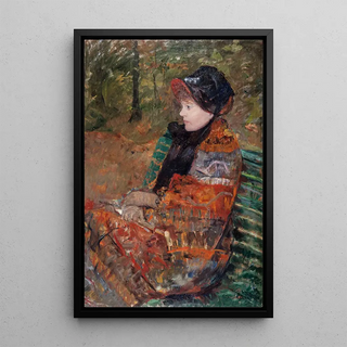 Mary Cassatt - Automne portrait de Lydia Cassatt.webp