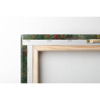 Massif de Fleurs, Jardin du Petit Gennevilliers - Gustave Caillebotte | Reproduction Tableau Décoration murale affiche copie