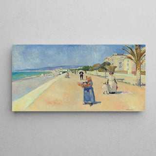 Matinée sur la Promenade des Anglais - Edvard Munch | Reproduction Tableau Décoration murale affiche copie