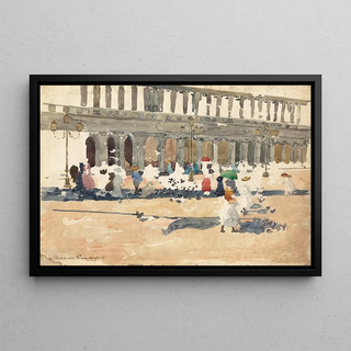 Maurice Prendergast - Caff Florian in Venice.webp