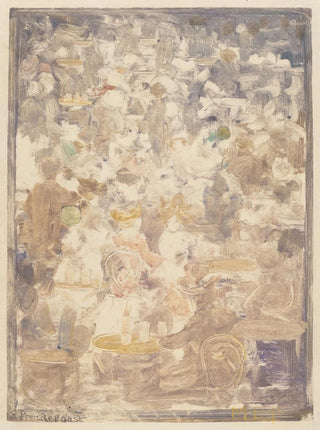 Maurice Prendergast - Outdoor Cafe Scene.webp