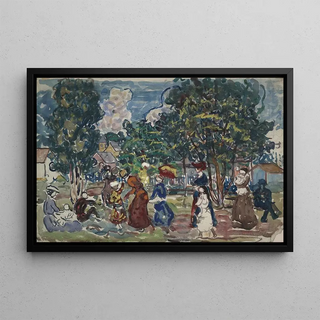 Maurice Prendergast - Sunday Promenade.webp