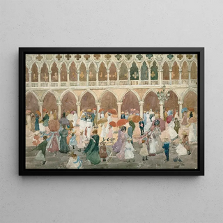 Maurice Prendergast - Sunlight on the Piazzetta.webp