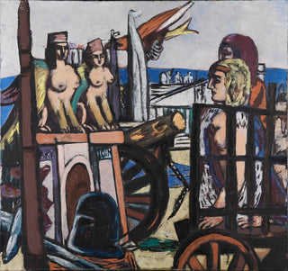 Max Beckmann - Der Abtransport der Sphinxe.webp