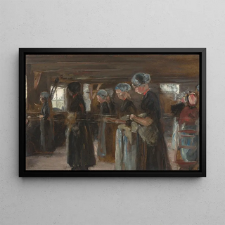 Max Liebermann - Kompositionsstudie zur Flachsscheuer in Laren.webp