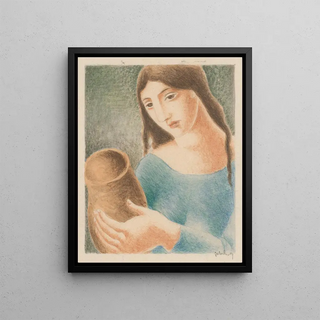 Mikul Galanda - Woman With A Vase.webp