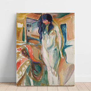 Modèle de la chaise en osier - Edvard Munch | Reproduction Tableau Décoration murale affiche copie