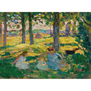 Montévrain, la Partie de Campagne - Henri Lebasque | Reproduction Tableau Décoration murale affiche copie