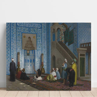 Mosquée Rüstem Pacha, Istanbul - Jean-Léon Gérôme | Reproduction Tableau Décoration murale affiche copie