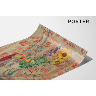 Nature Morte au Bouquet - Henri Lebasque | Reproduction Tableau Décoration murale affiche copie