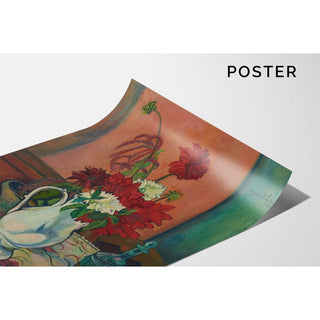 Nature Morte au Vase de Fleurs - Suzanne Valadon | Reproduction Tableau Décoration murale affiche copie