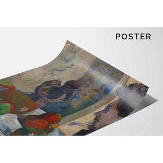 Nature morte avec profil de Laval - Paul Gauguin | Reproduction Tableau Décoration murale affiche copie