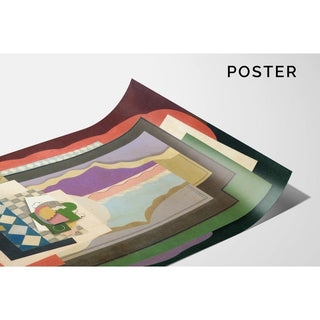 Nature morte devant la fenêtre - Georges Valmier | Reproduction Tableau Décoration murale affiche copie