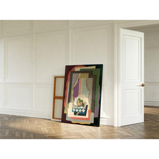 Nature morte devant la fenêtre - Georges Valmier | Reproduction Tableau Décoration murale affiche copie