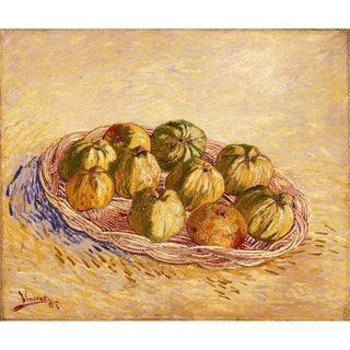Nature morte, panier de pommes - Vincent van Gogh | Reproduction Tableau Décoration murale affiche copie