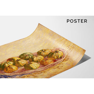 Nature morte, panier de pommes - Vincent van Gogh | Reproduction Tableau Décoration murale affiche copie