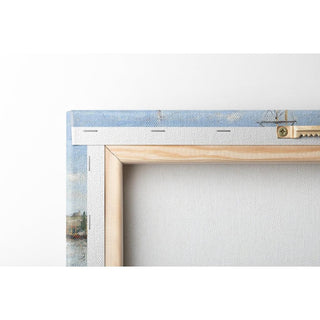 Navires à cheval sur la Seine à Rouen de Claude Monet | Reproduction Tableau Décoration murale affiche copie