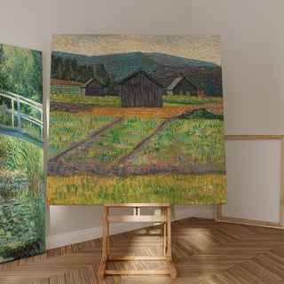 Norra Maastik - Konrad Mägi | Reproduction Tableau Décoration murale affiche copie