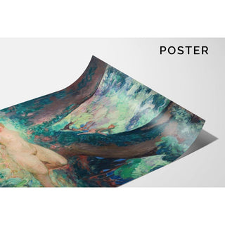 Nu au Petit Faune - Henri Lebasque | Reproduction Tableau Décoration murale affiche copie