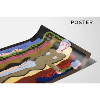 Nu avec une fleur - Georges Valmier | Reproduction Tableau Décoration murale affiche copie