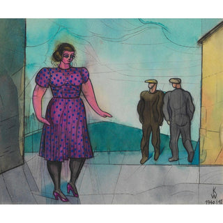 Ohne Titel; aus; Die 150 Blätter XV - Karl Wiener | Reproduction Tableau Décoration murale affiche copie