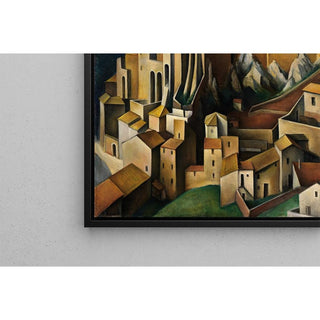 Olevano - Alexander Kanoldt | Reproduction Tableau Décoration murale affiche copie