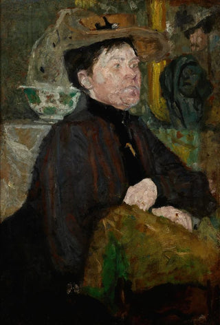 Olga Boznanska - Portrait of Mrs Getter.webp