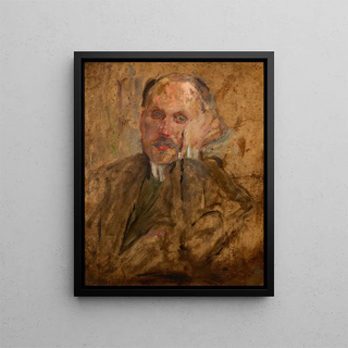 Olga Boznanska - Sketch of a Male Figure.webp