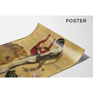 Orphée et les animaux - Franz von Stuck | Reproduction Tableau Décoration murale affiche copie