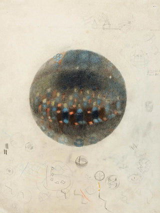 Otto MeyerAmden - Im Mnster Erwartung Studie zum Glasfenster im Zwinglihaus ZrichWiedikon Gesamtkomposition.webp