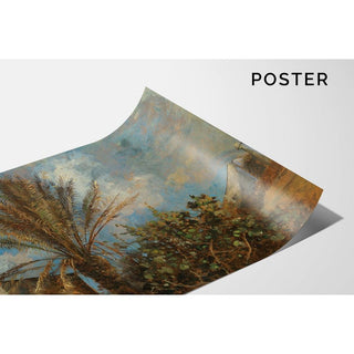 Palmiers à Corfu - Marie Egner | Reproduction Tableau Décoration murale affiche copie