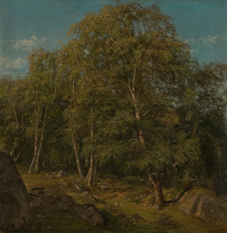 Partie de forêt Skogsfjord Mandal - Amaldus Nielsen