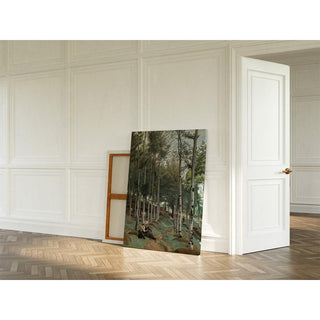 Paysage Breton - Jean-Baptiste Camille Corot | Reproduction Tableau Décoration murale affiche copie