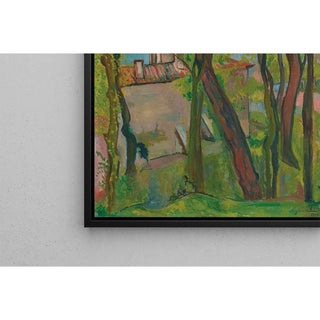 Paysage à Saint-Bernard Ain - Suzanne Valadon | Reproduction Tableau Décoration murale affiche copie