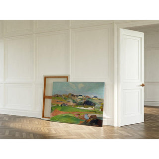 Paysage au Pouldu de Paul Gauguin | Reproduction Tableau Décoration murale affiche copie