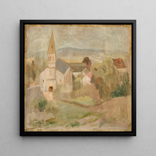 Tadeusz Makowski - Pejza z kocikiem La Comelle.webp