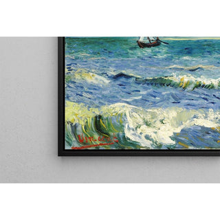 Paysage marin près des Saintes-Maries-de-la-Mer - Vincent Van Gogh | Reproduction Tableau Décoration murale affiche copie