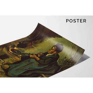 Paysanne faisant la cuisine - Vincent van Gogh | Reproduction Tableau Décoration murale affiche copie