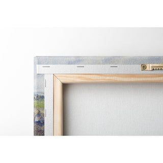 Paysans dans les champs, Éragny - Camille Pissarro | Reproduction Tableau Décoration murale affiche copie