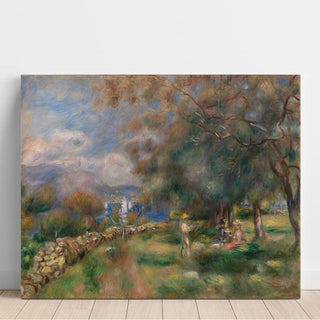 Peninsule de Saint-Jean - Pierre-Auguste Renoir | Reproduction Tableau Décoration murale affiche copie