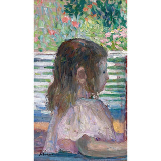 Petite Tête De Profil - Henri Lebasque | Reproduction Tableau Décoration murale affiche copie