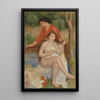 PierreAuguste Renoir - Bather and Maid La Toilette de la baigneuse.webp
