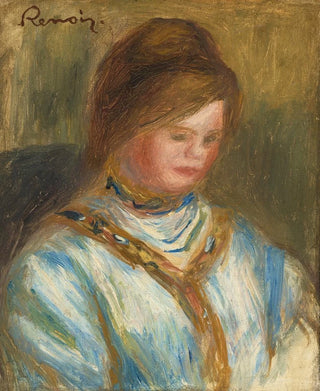 PierreAuguste Renoir - Femme au corsage bleu.webp