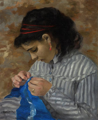 PierreAuguste Renoir - Lise Sewing.webp
