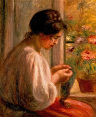 PierreAuguste Renoir - Seamstress at Window.webp