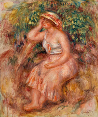 PierreAuguste Renoir - Woman Daydreaming Rveuse.webp