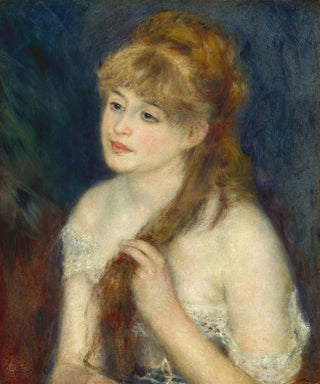 PierreAuguste Renoir - Young Woman Braiding Her Hair.webp